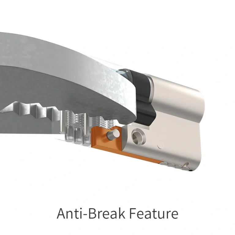 EN1303 GRADE 6 FLOATING ROLLER ON ACTIVE PINS AND PASSIVE PINS LOCK CYLINDER gallery image 2