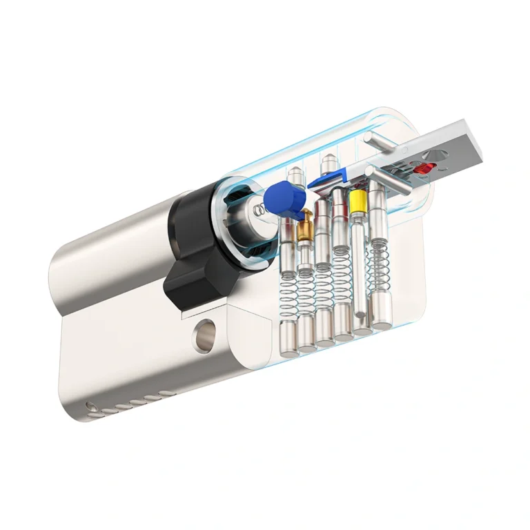 ACTIVE PIN WITH PASSIVE PIN LOCK CYLINDER WITH PATENTED MOVE ELEMENT AND ANTI PICK SLIDER gallery image 3