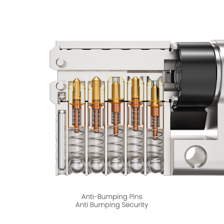 Telescopic Pin Lock Cylinder with Patented Move Element gallery image 3