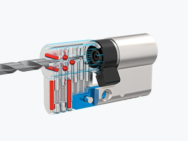 Advanced security features illustration