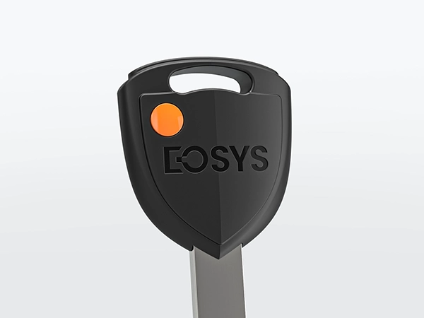 Branded key heads