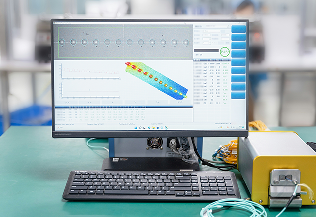 Raw material inspection process at EOSYS factory