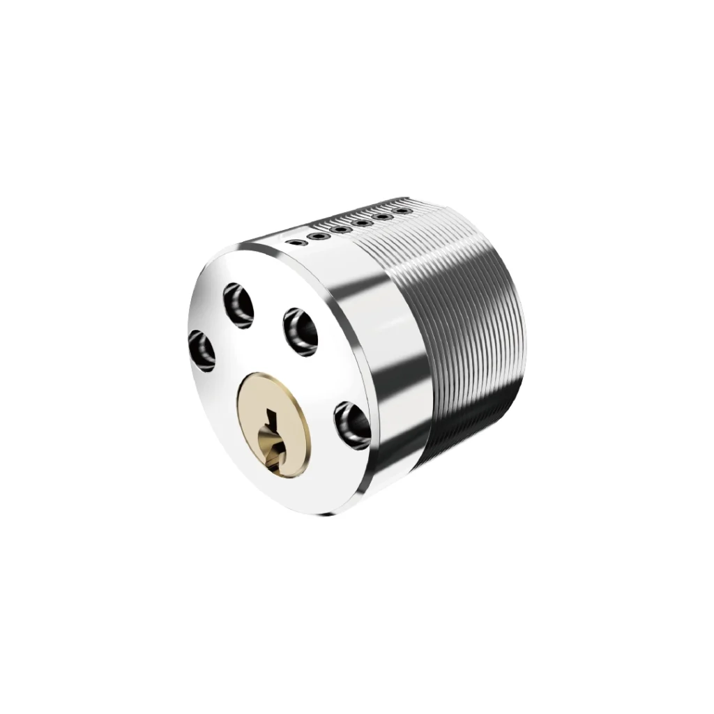 LK46-B Scandinavian Round Lock Cylinder